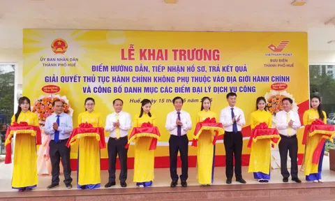 TP. Huế triển khai 9 điểm giải quyết TTHC không phụ thuộc vào địa giới