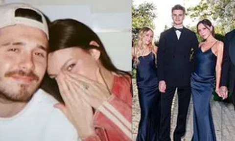 Con trai và con dâu của Beckham không đếm xỉa đến nỗi đau gia đình, quẩy tưng bừng cùng nhà vợ và dàn sao Hollywood
