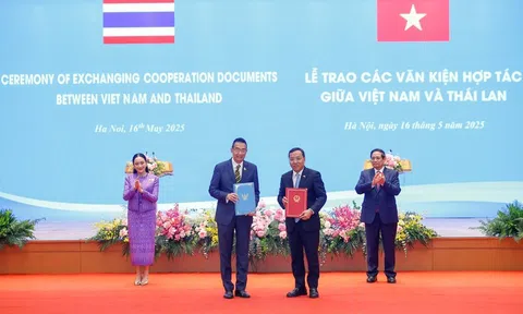 Việt Nam – Thái Lan trao loạt văn kiện hợp tác chiến lược, mở rộng hợp tác kinh tế, an ninh và giáo dục