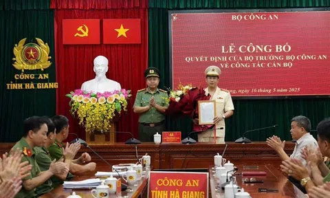 Bí thư Huyện ủy được bổ nhiệm làm Phó Giám đốc Công an tỉnh Hà Giang