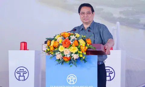 Thủ tướng phát lệnh khởi công cầu Tứ Liên (Hà Nội), yêu cầu hoàn thành trong 24 tháng