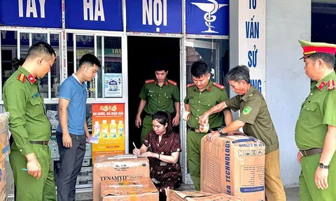 Phát hiện 100 loại thuốc tây không nguồn gốc trong cơ sở kinh doanh không phép