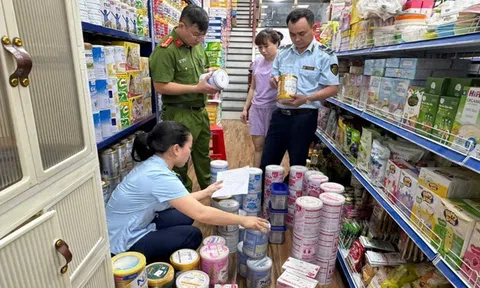 Nghệ An: Phát hiện nhiều sản phẩm sữa bột nhập lậu