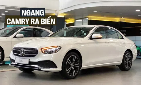 Mercedes-Benz E-Class 'dọn kho' giảm giá còn hơn 1,7 tỷ đồng tại đại lý: Ngang giá lăn bánh Camry, chờ đời mới ra mắt đấu 5 Series