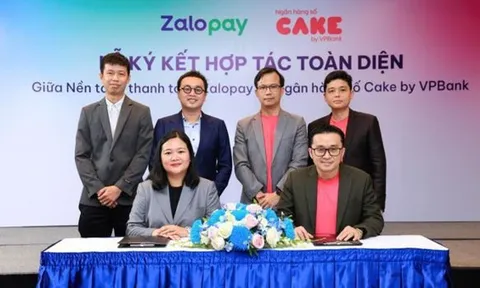 Hợp tác toàn diện Zalopay - Cake: Mở rộng dịch vụ tài chính cho người Việt