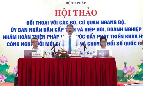 Hoàn thiện pháp luật để phát triển khoa học, công nghệ, đổi mới sáng tạo