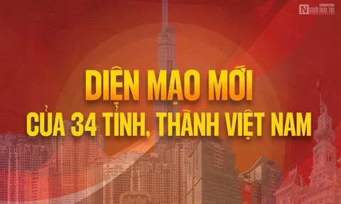[Info] Diện mạo mới của 34 tỉnh, thành Việt Nam