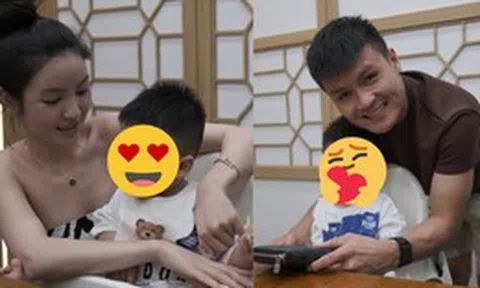 Không nhận ra Chu Thanh Huyền, diện áo cúp ngực quyến rũ, nhan sắc thăng hạng rõ rệt khi đi ăn cùng Quang Hải