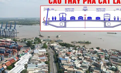 Diễn biến mới nhất về tiến độ xây cầu Cát Lái