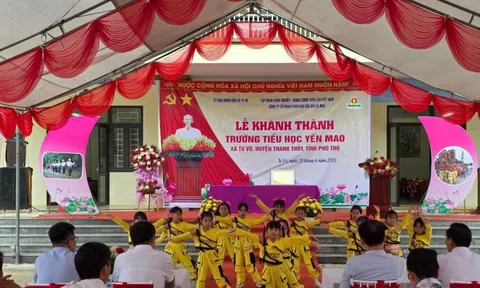 Phân bón Cà Mau góp phần chắp cánh ước mơ cho học sinh Phú Thọ