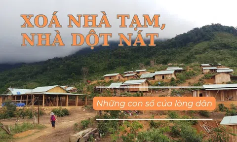 Xóa nhà tạm, nhà dột nát - nghĩa đồng bào, tình dân tộc