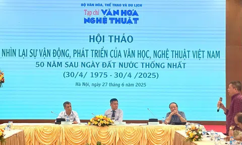 Văn học, nghệ thuật Việt Nam không ngừng phát triển, đồng hành cùng dân tộc