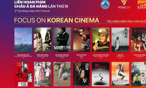 Liên hoan phim Châu Á Đà Nẵng lần Ba chọn điện ảnh Hàn Quốc làm Tiêu điểm