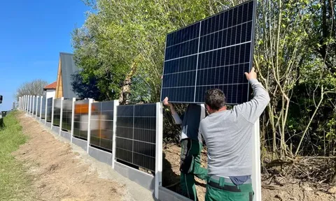 Tấm pin năng lượng mặt trời được lắp đặt ở nơi không ngờ