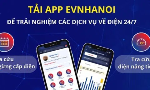 EVNHANOI khuyến khích khách hàng sử dụng app kiểm soát lượng điện tiêu thụ