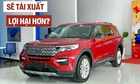 Ford Explorer tạm dừng bán tại Việt Nam - Cơ hội đón bản nâng cấp mới về hưởng ưu đãi thuế cạnh tranh Teramont, Palisade