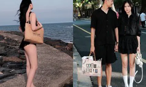 Ngô Tố Uyên khoe dáng mẹ một con nuột nà không tì vết, 7 năm yêu vẫn được Thành Chung cưng như công chúa