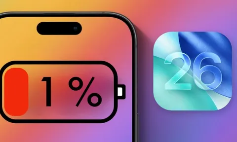 Ai dùng iPhone cũng nên biết 6 cách khắc phục lỗi iOS 26 hao pin cực hay này