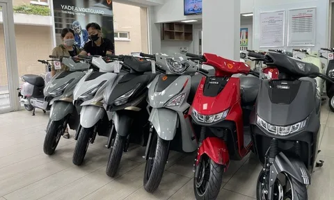 Cửa hàng xe điện ở TP.HCM tấp nập khách giữa thông tin chuyển đổi xe xăng