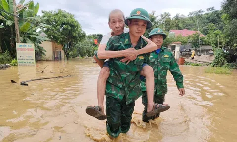 Mưa lũ nghiêm trọng chia cắt nhiều đồn biên phòng và xã biên giới Nghệ An