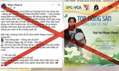 Bộ Công Thương bác thông tin bổ nhiệm đại sứ Hội chợ OCOP xuất khẩu 2025