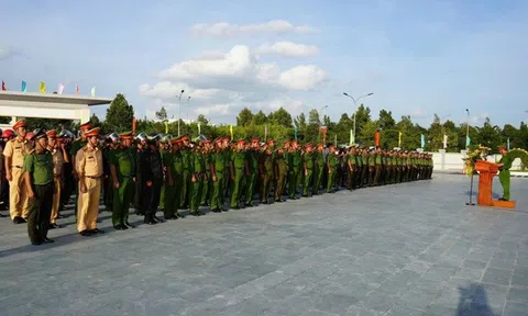 Tây Ninh ra quân cao điểm trấn áp tội phạm, bảo đảm an ninh trật tự các ngày lễ lớn