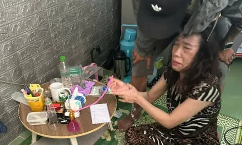 Người phụ nữ U50 giấu ma túy trong phòng trọ để sử dụng