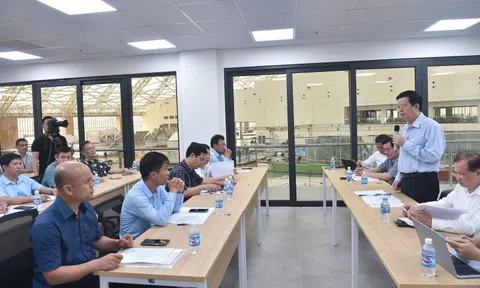 Tháo gỡ khó khăn trực tiếp tại công trường cho Triển lãm 80 năm Quốc khánh