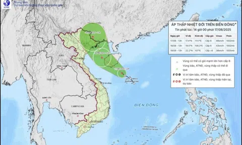 Áp thấp nhiệt đới trên biển Đông, quản lý chặt tàu thuyền ra khơi