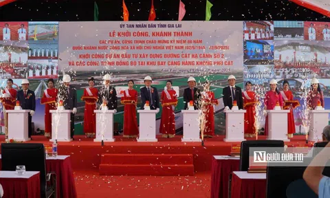 Gia Lai khởi công đường cất hạ cánh số 2 Cảng hàng không Phù Cát với vốn đầu tư 3.245 tỷ đồng