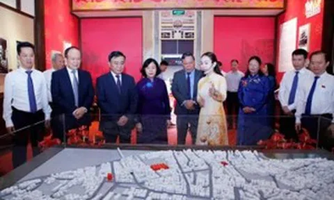 Triển lãm tại 48 Hàng Ngang - nơi Bác Hồ viết Tuyên ngôn độc lập