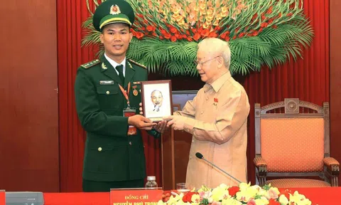 Thiếu tá Vũ Văn Cường - người viết bản anh hùng ca nơi biên cương Tổ quốc