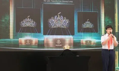 Thí sinh 13 tuổi lọt top thiết kế vương miện Miss Grand Vietnam 2025