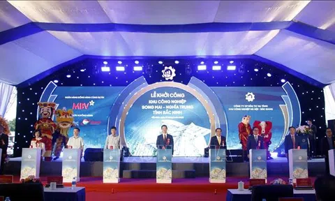 Bắc Ninh khởi công khu công nghiệp hơn 2.800 tỷ, dấu mốc sau sáp nhập, kỳ vọng thành trung tâm công nghiệp bán dẫn