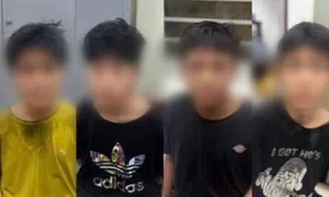 Bắt 4 đối tượng dùng hung khí đánh người, cướp xe máy để trả thù
