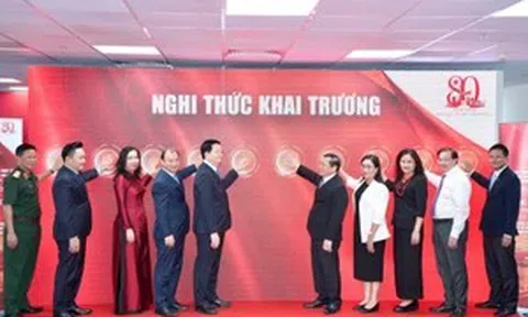 Khai trương Trung tâm Báo chí phục vụ Triển lãm thành tựu đất nước