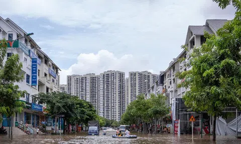 Tin vui cho hàng nghìn hộ dân sống ở "làng biệt thự" triệu đô Hà Nội hễ mưa là ngập trong "biển nước"