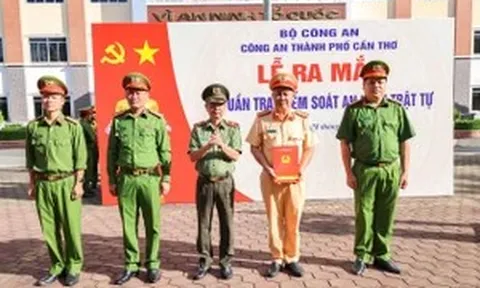 Cần Thơ ra mắt Tổ 198 quyết tâm giữ vững an ninh, trật tự