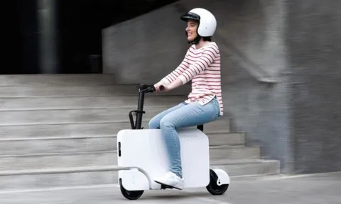 Mẫu xe điện từng gây bão của Honda: Gấp gọn như vali, giá 25 triệu đồng