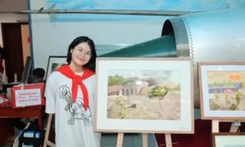Lịch sử sống động từ tranh vẽ của học trò