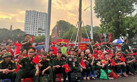 Hà Nội bố trí 8.000 chỗ ngồi ưu tiên cho cựu chiến binh xem diễu binh, diễu hành