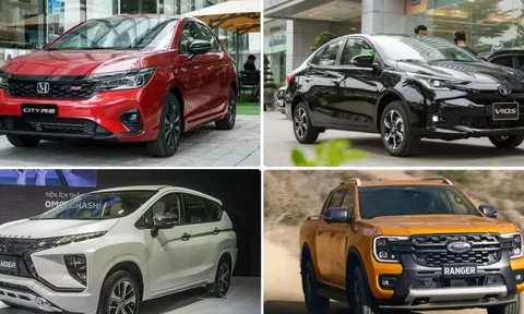 Nhiều mẫu xe ăn khách được nâng mức giảm giá trong tháng Ngâu