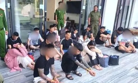 Hàng chục thanh niên tụ tập sử dụng ma túy trong villa ven biển ở Đà Nẵng