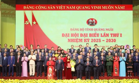 Quảng Ngãi kiện toàn nhân sự chủ chốt tại Đại hội Đảng bộ tỉnh lần thứ I
