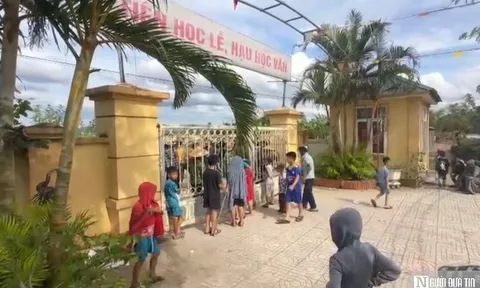 Thông tin mới vụ hàng trăm phụ huynh cho con nghỉ học để phản đối sáp nhập trường