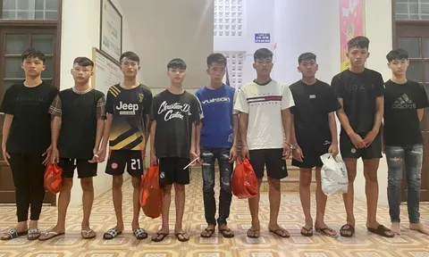 Triệt xóa băng nhóm tuổi teen sáng đi tìm đối thủ, chiều đi cướp tài sản