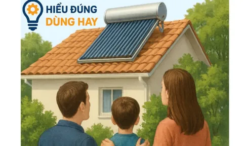 Máy nước nóng năng lượng mặt trời: Có thực sự giảm tiền điện đáng kể?