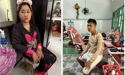 Bắt quả tang đôi nam nữ đang livestream tổ chức đánh bạc trên TikTok