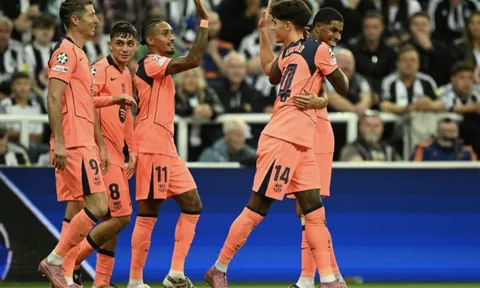 Rashford lập đại công, Barcelona giành thắng lợi trên sân Newcastle