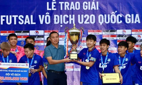 Thái Sơn Bắc bảo vệ thành công ngôi vô địch U20 Quốc gia
